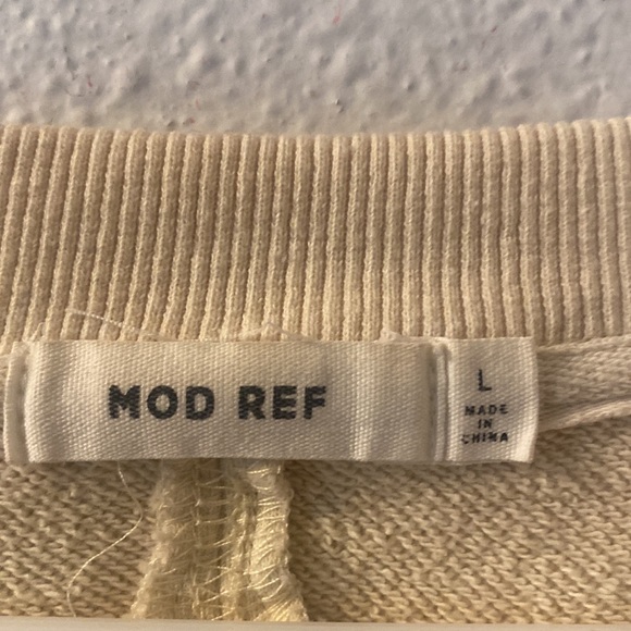 Mod Ref open back sweatshirt with wide sleeves size large - Picture 2 of 5
